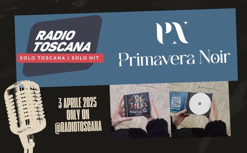 Primavera Noir intervista Radio Toscana - Un disco che cresce davvero!