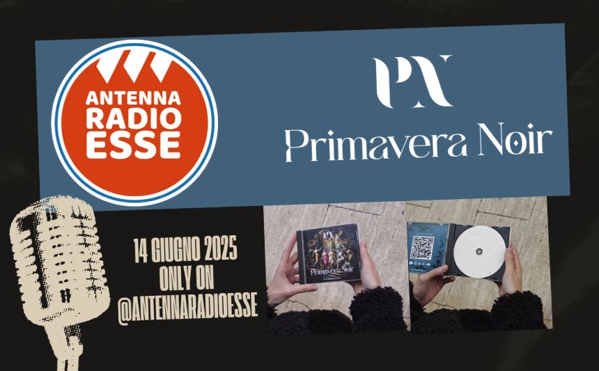 Pprimavera Noir - intervista Antenna Radio Esse - se non vi piace la nostra musica piantatela!